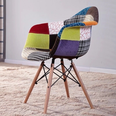 Стул кухонный Цвет мебели Eames SC-020 ткань цветная
