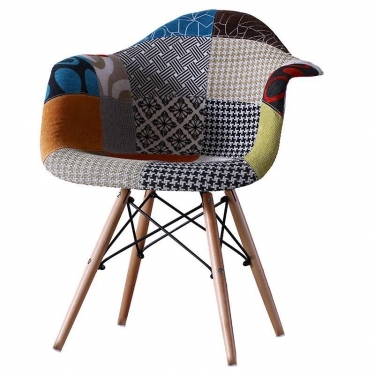 Стул кухонный Цвет мебели Eames SC-020 ткань цветная
