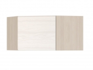 Антресоль угловая правая Витра Графит 74.108 Сосна Астрид /Ваниль