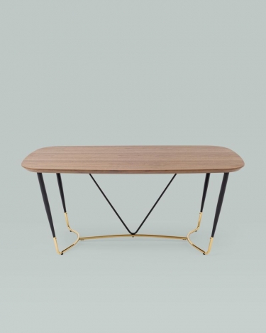 Стол обеденный Stool Group Даймакс 180x90 Темное дерево