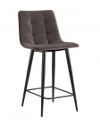 Стул полубарный Stool Group Джанго 60 см велюр Пепельно-серый
