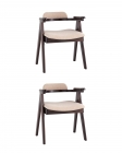 Стул обеденный Stool Group OLAV 2 шт. Бежевый
