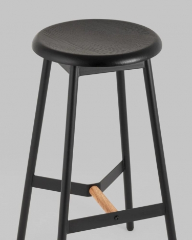 Стул барный Stool Group Knobb 750 см Черный