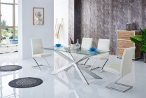 Стол ESF T088 160 Серебро