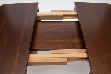 Стол раскладной Tetchair Modena MD-T4EX дерево гевея/мдф, 100+29х75х75 см, Tobacco