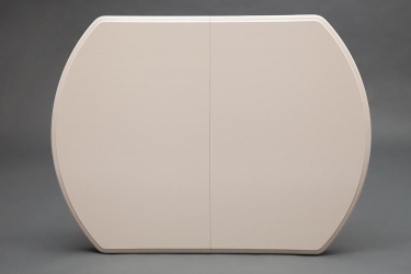 Стол раскладной Tetchair Modena MD-T4EX дерево гевея/мдф, 100+29х75х75 см, ivory white слоновая кость 2-5