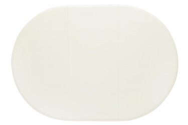 Стол обеденный Tetchair LEONARDO Леонардо дерево гевея/мдф, Dia 107 + 46 x 76 cm, pure white 402