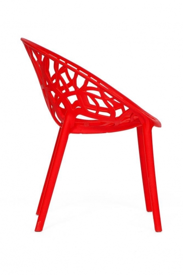 Стул Tetchair BUSH mod. 017 пластик, 6058,580см, красный