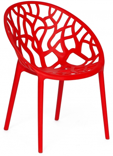 Стул Tetchair BUSH mod. 017 пластик, 6058,580см, красный
