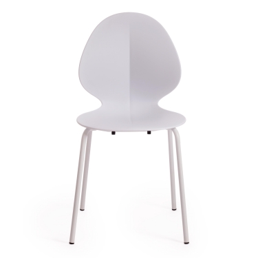 Стул Tetchair EBAY mod 03 металл/пластик, 52x46x83.5, белый