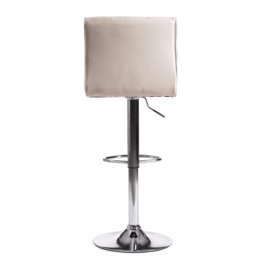 Стул барный Tetchair BARBER mod. KY711D металл/экокожа, 435092-103 см, белый/черный/хром