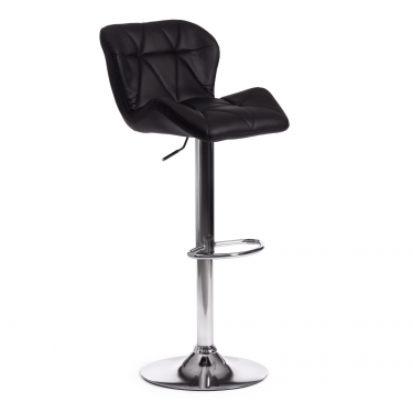 Стул барный Tetchair BIAGGIO mod. KY717 металл/экокожа, 445083-103 см, черный/хром