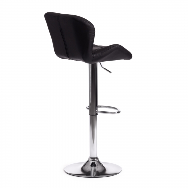 Стул барный Tetchair BIAGGIO mod. KY717 металл/экокожа, 445083-103 см, черный/хром