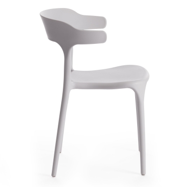 Стул Tetchair TON mod. PP-106 пластик, 51,5 х 48,5 х 74,5 см, белый