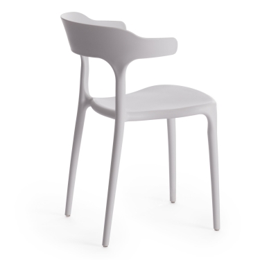 Стул Tetchair TON mod. PP-106 пластик, 51,5 х 48,5 х 74,5 см, белый