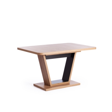 Стол обеденный Tetchair VOX ЛДСП, 132-172x85x75,5 см, Дуб артисан/Графит