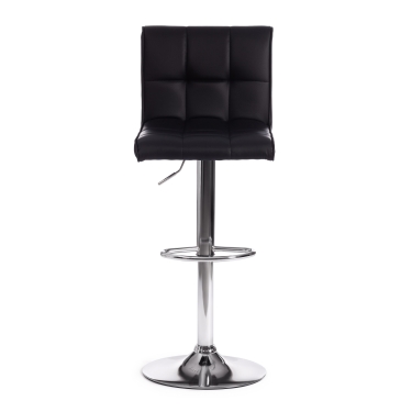 Стул барный Tetchair BARBER mod. KY711D металл/экокожа, 435092-103 см, черный/хром