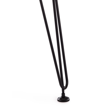 Стол Tetchair STAR ЛДСП/металл, 110х70х75 см, сонома топ/черные ножки