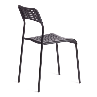 Стул Tetchair ADDE mod. C-049 металл/пластик, 39 х 49 х 78 см, Black черный