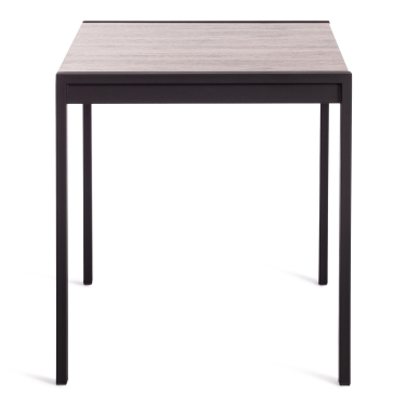 Стол Tetchair GALEON ЛДСП/HPL/металл, 110 x 70+45 x 75 см, Береза Таксус/черный