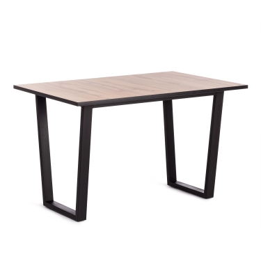 Стол Tetchair COSTA ЛДСП/HPL/металл, 120 х 80 х 75 см, Северная сосна/черный