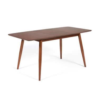 Стол раскладной Tetchair Pavillion Павильон основание бук, столешница мдф, 80x120+40x75см, Коричневый
