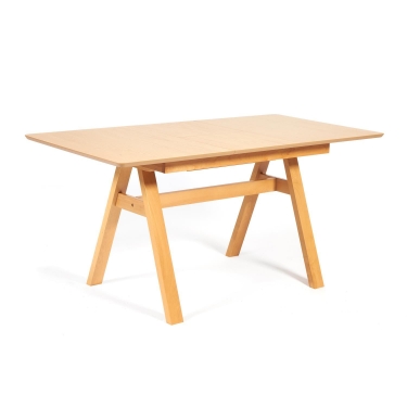 Стол раскладной Tetchair Ricco Рикко основание бук, столешница мдф, 80x120+4075см, Натуральный