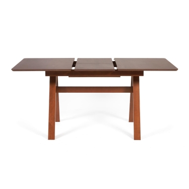 Стол раскладной Tetchair Ricco Рикко основание бук, столешница мдф, 80x120+40x75см, Коричневый