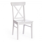 Стул Tetchair Retro дерево гевея, МДФ, 44,3 x 55 x 89 x SH45см, Белый White