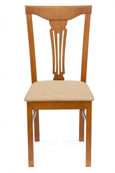 Стул Tetchair Гермес/ Hermes дерево гевея, 43х49х94см, Espresso, ткань песочная Jaffy 104-58
