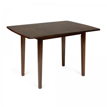 Стол Tetchair TEODORO mod. F-SHR3624RD W4 дерево гевея/мдф, 60x9090x120x76см, walnut орех