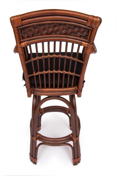 Барный стул Tetchair Andrea Pecan Washed античн. орех, Ткань рубчик, цвет кремовый