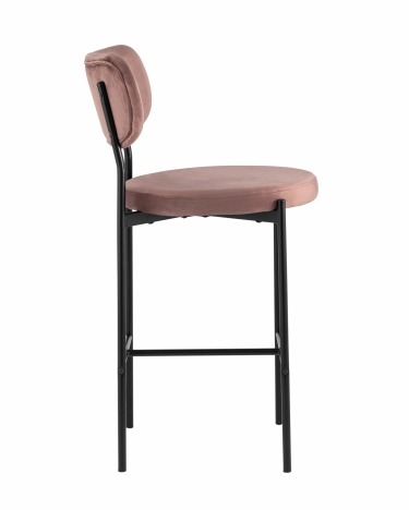 Cтул полубарный Stool Group Барбара NEW Пыльно-розовый