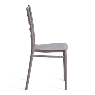 Стул Tetchair CHAVARI mod. 101 пластик, 40 х 49 х 88 см, Grey Cерый 09