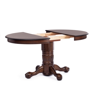 Стол круглый раскладной Tetchair Rochester -STC- 4260-STC дерево гевея/мдф, 106 150 х 106 х 75 см, Tobacco