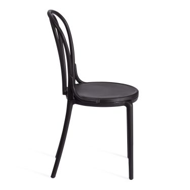 Стул Tetchair THONET mod. PL62 пластик, 42 x 52 x 89 см, Black черный 05