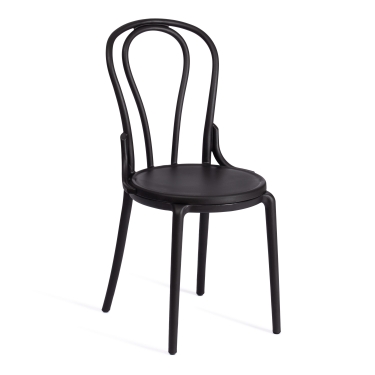 Стул Tetchair THONET mod. PL62 пластик, 42 x 52 x 89 см, Black черный 05