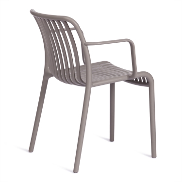 Стул Tetchair LANCASTER mod. 38-1 пластик, 55.5 х 58 х 80 см, Grey Cерый 34630