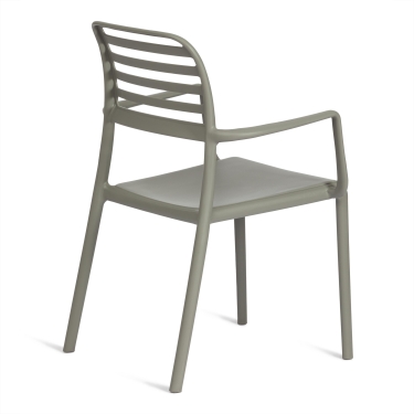 Стул Tetchair VALUTTO mod. 54 пластик, 58 х 57 х 86 см , Grey Cерый 34630