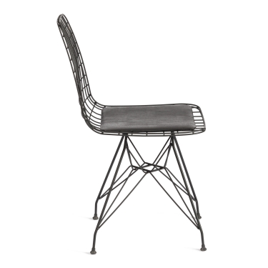 Стул Tetchair TAVOLA mod. 271 металл/экокожа, 46 х 47.5 х 84 см, Black черный