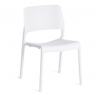 Стул Tetchair FURDI mod. 53 пластик, 48 х 55.5 х 77.5 см, White Белый