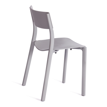 Стул Tetchair LENTO mod. 43 пластик, 43 х 49 х 77 см, Grey Cерый
