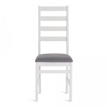 Стул Tetchair ROSARIO многослойная фанера, 39 х 39 х 99 см, white, ткань темно-серая 150 разобранный