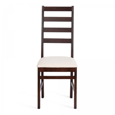 Стул Tetchair ROSARIO многослойная фанера, 39 х 39 х 99 см, Cappuchino, ткань бежевая 81/10 разобранный