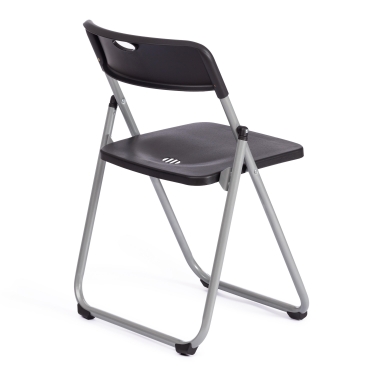 Стул складной Tetchair FOLDER mod. 3017H каркас металл, сиденье/спинка пластик, 49 x 46.5 x 73.5 см, black черный / grey серый