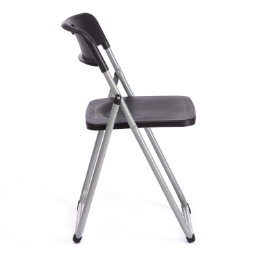 Стул складной Tetchair FOLDER mod. 3017H каркас металл, сиденье/спинка пластик, 49 x 46.5 x 73.5 см, black черный / grey серый
