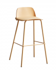 Стул полубарный Stool Group Mist Желтый