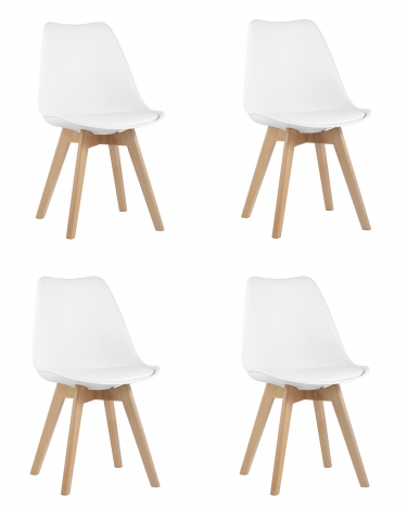 Стул Stool Group FRANKFURT NEW Белый 4 шт