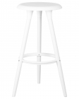 Табурет барный DOBRIN DOBRIN ROYCE WHITE белый W-02