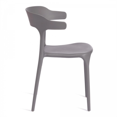 Стул Tetchair TON mod. PC36 пластик, 49,5 х 50 х 75,5 см , Dark-grey темно-cерый 15537